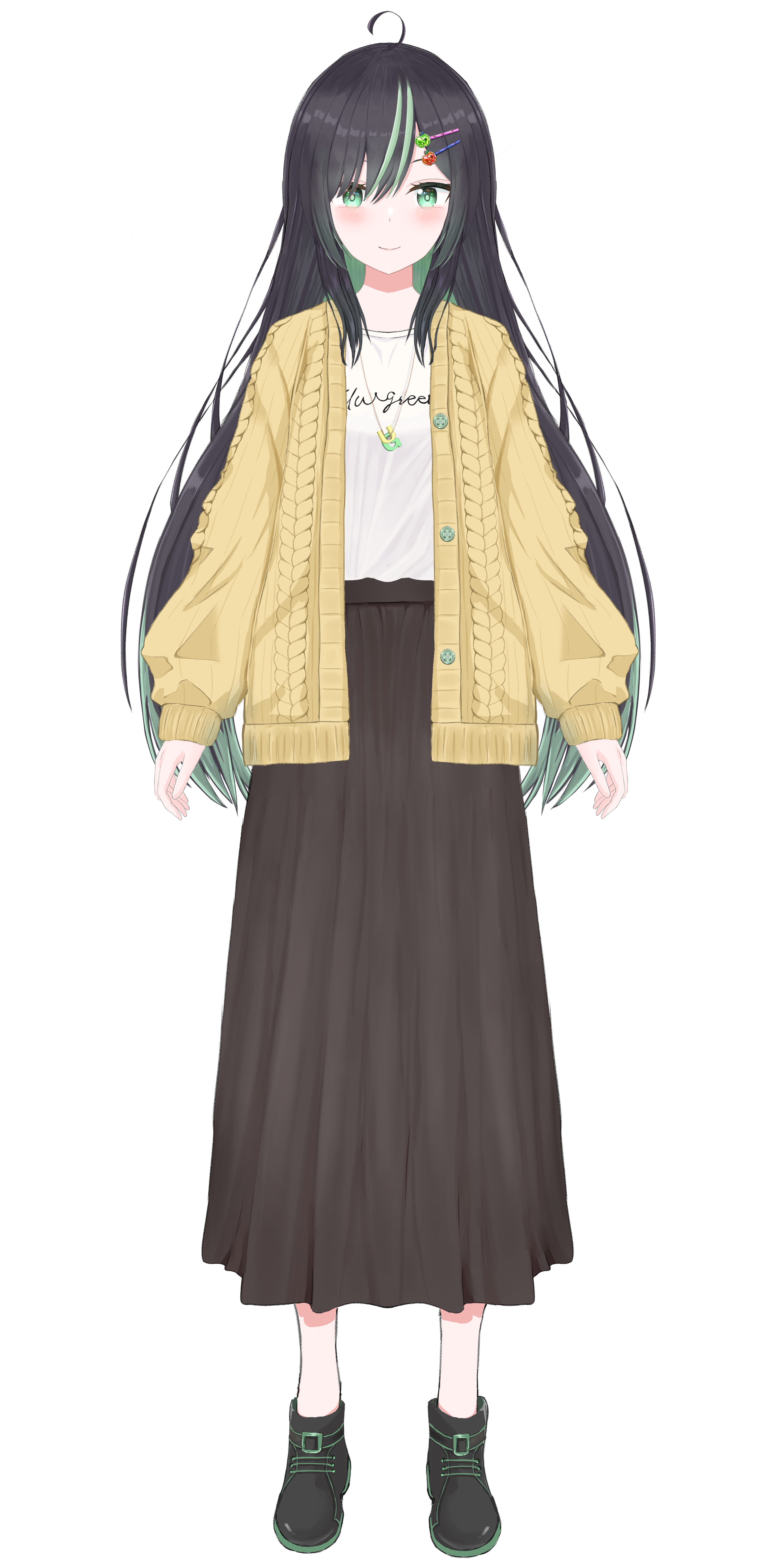 Live2D立ち絵 ロング