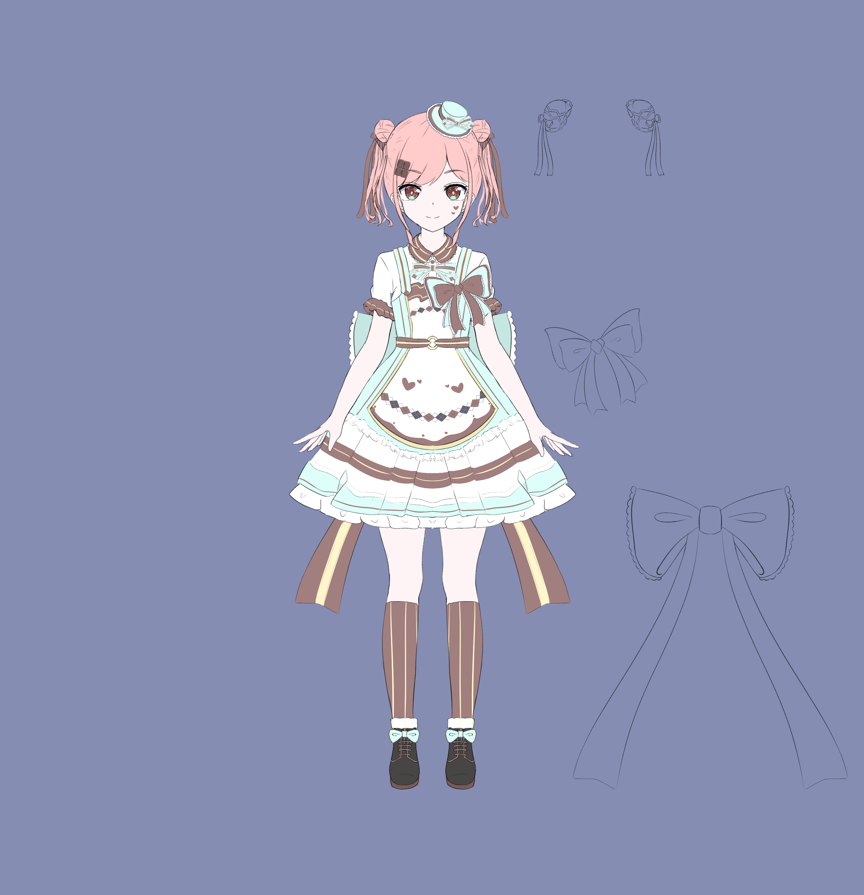 キャラクター設計（ラフ）