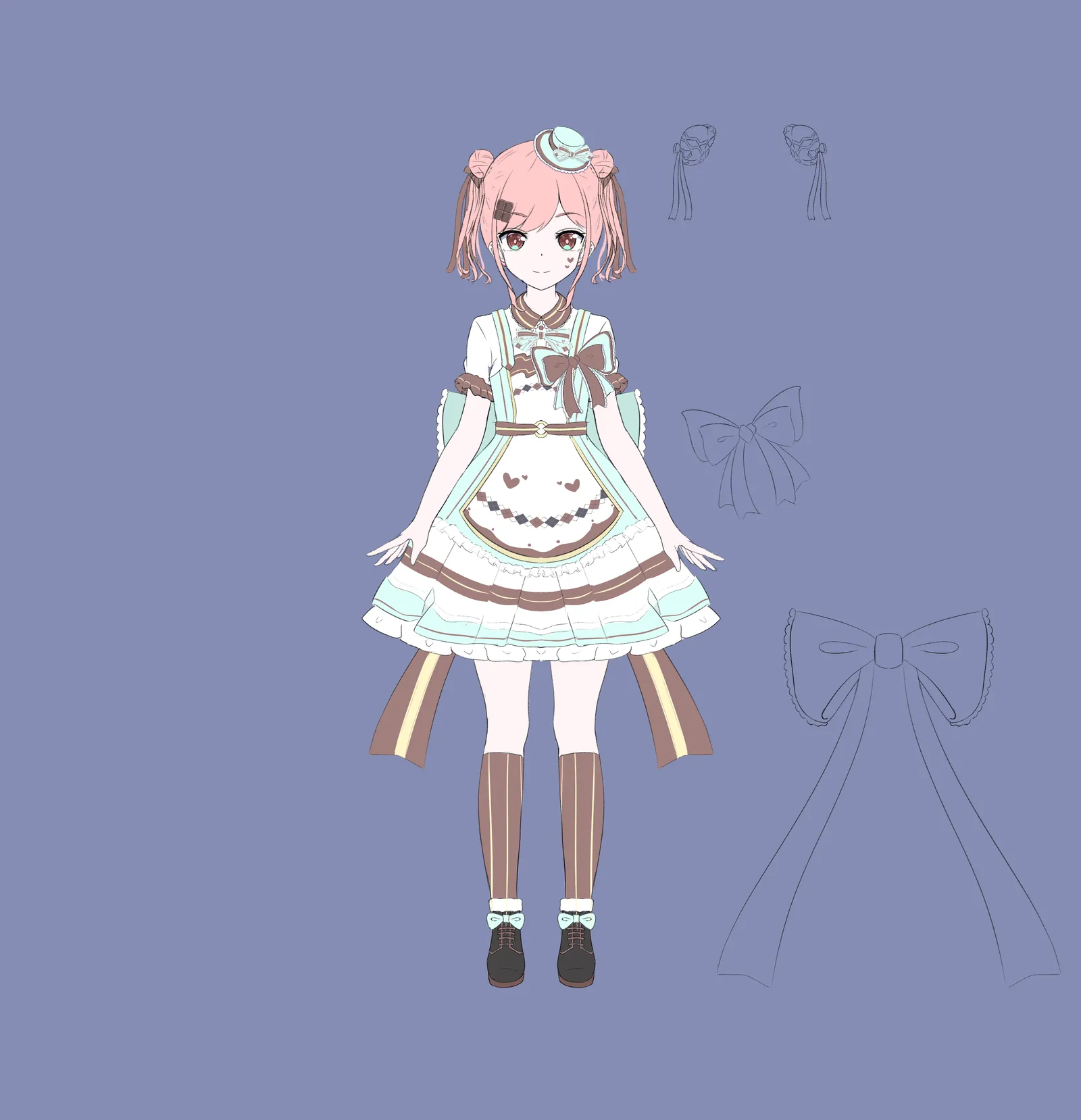 キャラクター設計（ラフ）