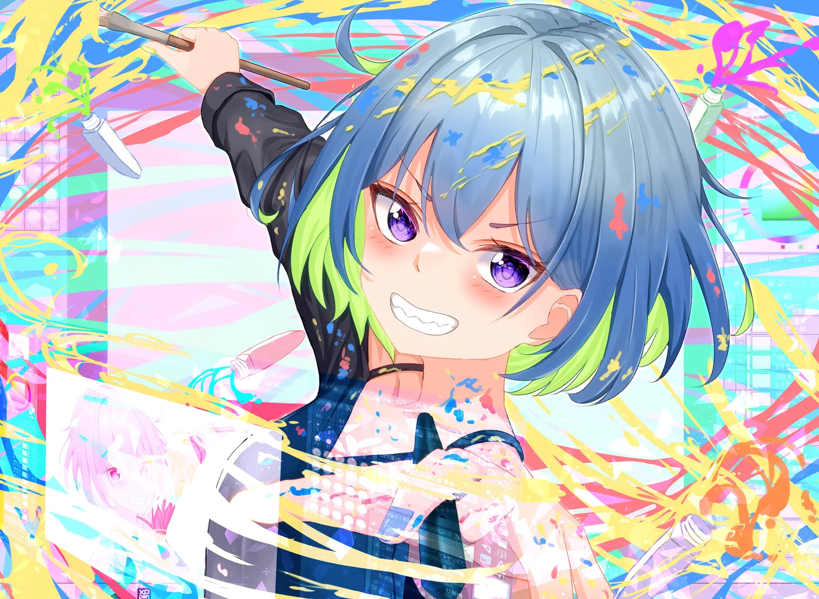 神野ナツメ 自画像